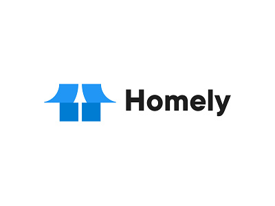 Homely brand mark branding branding identity creative logo graphic design home logo logo design logos modern logo