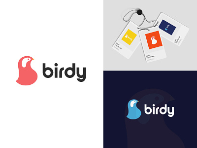 Birdy logo bird brand identity branding logo logo design modern logo