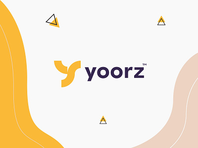 Yoorz logo design brand identity brand mark branding logo logo design logo designer modern logo popular logo professional logo simple visual identity visual identity designer