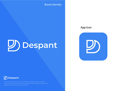 Despant logo design brand identity branding brandmark creative logo letter logo logo logo design minimal minimalist logo modern logo professional logo symbol visual identity visual identity designer