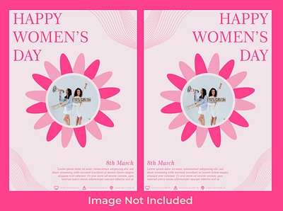 International Women Day Flyer Template women