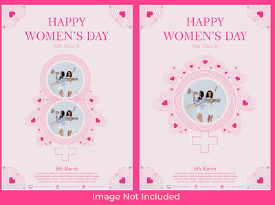 International Women Day Flyer women