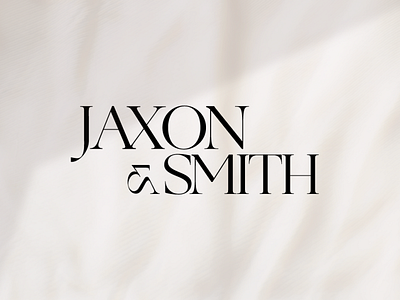 Jaxon & Smith Logo and Brand Design beautiful brand identity branding clothing brand design fashion brand feminine illustration logo logo design logotype minimal logo typography logo visual identity womens fashion