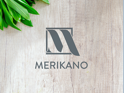 Merikano beautiful brand identity branding contemporary design ecommerce graphic design homeware illustration kitchen logo kitchenware logo m logo minimal modern online marketplace stylish vector visual identity