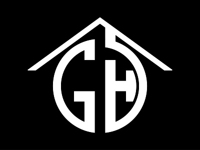 GH Monogram Logo Design