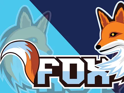 I will design cartoon, mascot, gaming and sports, minimalist log cartoon charecture fox gaming logo graphic design illustration line art logo mascot logo minimalist photoshop unique vector