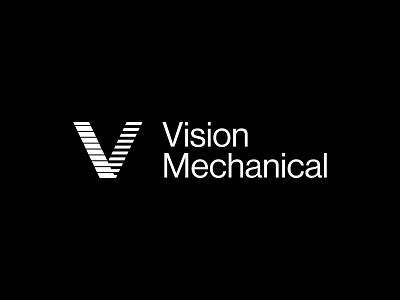Vision Mechanical branding design graphic design icon identity illustration logo marque print typography