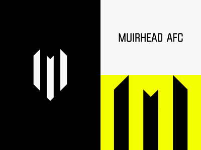 Muirhead WIP badge branding design football football club football logo graphic design identity logo print soccer typography