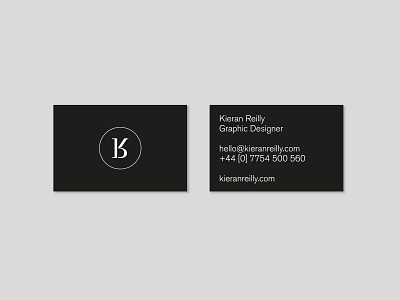 Personal Rebrand branding business card identity logo monogram stationary