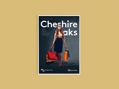 Cheshire Oaks Magazine Cover cover editorial fashion layout magazine typography
