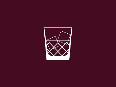 Whisky Glass Icon branding design icon illustration whisky