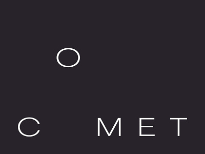 Comet branding dailylogochallenge design logo typography
