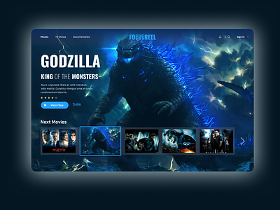 MOVIE APP graphic design ui