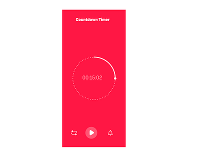 TIMER graphic design ui