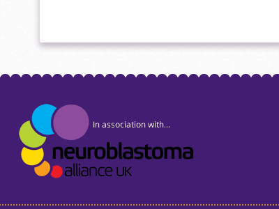 Fighting Neuroblastoma [3] arc cancer charity circles logo scallop script typography