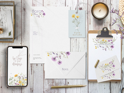 floral stationary