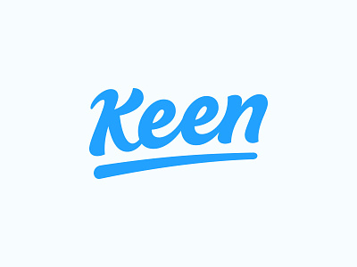 Keen - Logotype branding custom lettering custom type hand lettering lettering logo logo design logotype process typography word mark
