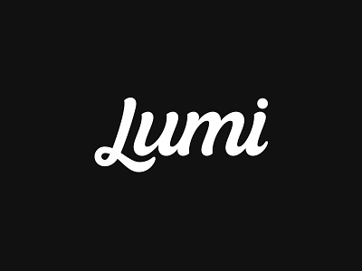 Lumi branding custom lettering custom type hand lettering lettering logo logo design logotype process typography word mark