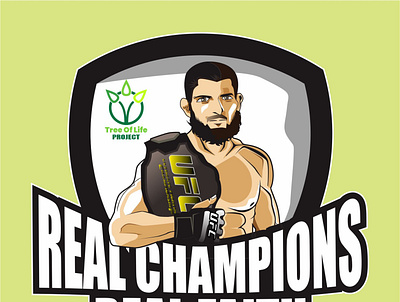 normagomedov art game graphic design logo sport ufc