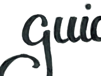 Guide drawing guide lettering marker sketch typography