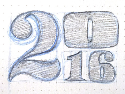 2016 drawing lettering pencil sketch