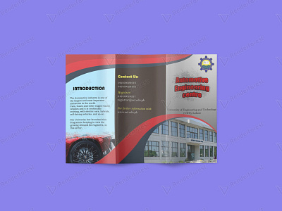 Automotive Tri-fold Brochure