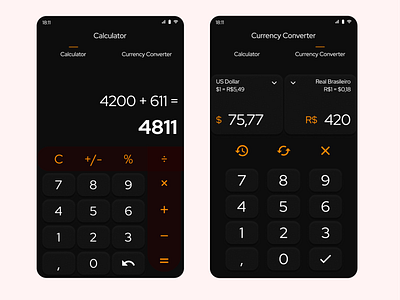 Calculator and Currency Converter