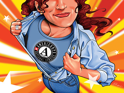Americorps to the Rescue! americorps comic book comic books comics heroine service superhero superheroes volunteer volunteering women wonder woman