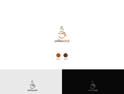 CoffeeClick Logo branding design graphic design icon illustration logo logo design minimal vector
