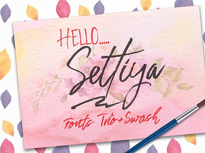 Settiya-Fonts-Trioswash wedding fonts