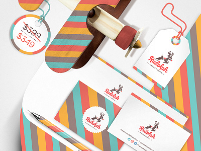 Rudolph - Branding animal branding graphic design logo multicolor rudolph toys