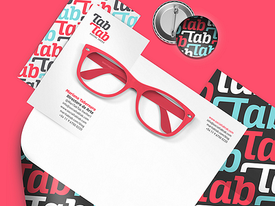 TabTab – Branding branding cmyk graphic design type