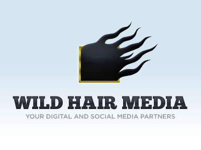 Wild Hair Media hair logo media