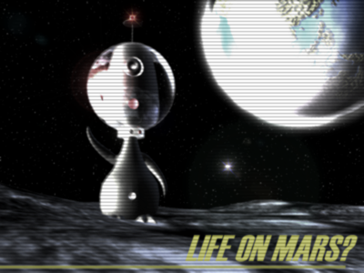 Life On Mars? alien rendering