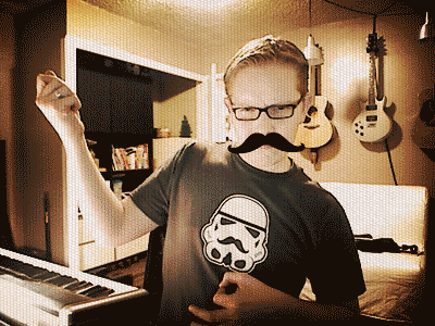 Stache Rock animatedgif stache starwars suckitchris