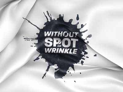 Without Spot or Wrinkle conference displacement fabric illustration logo oceancity spot stain wrinkle