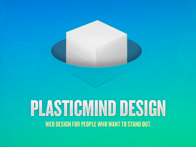 Plasticmind Logo Redesign blue logo redesign teal