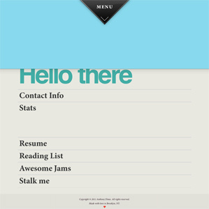 About page, new site design grid helvetica minimal minion redesign