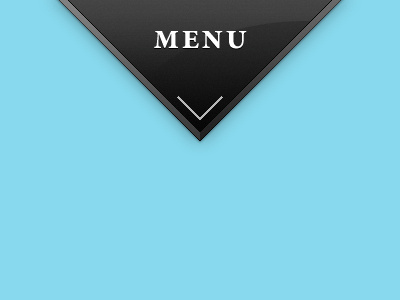 Menu button, new site button geometric menu minion triangle