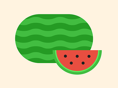 Watermelon illustration watermelon