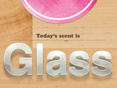 Glass 3d boosted cooper game glass line social media sticker texture wood worn down