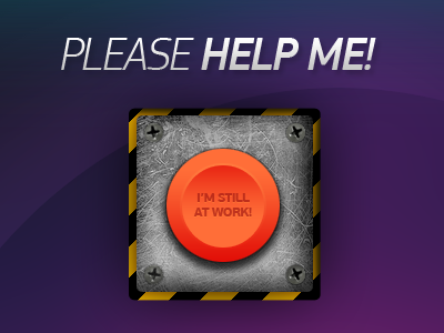 workload panic button button orange panic work