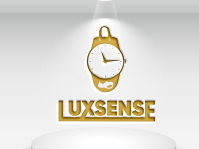 Logo Name: Luxsense business logo design businesslogo design flat logo logodesign minimal typography vector