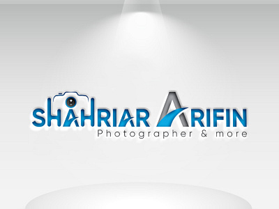 Logo Name: Shahriar Arifin Tag Line: photography & more businesslogo design logo logodesign minimal