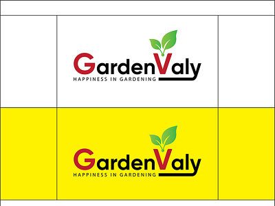 Logo Name: GardenValy branding businesslogo design graphic design lo logo logodesign minimal typography vector