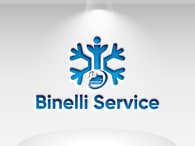 Logo Name: Binelli Service business logo design flat logo logo logo design minimal logo modern typography vector