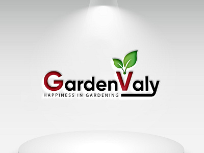 Logo Name : GardenValy business logo businesslogo design flat logo logo design logodesign minimal modern typography vector