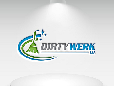 Logo Name: Dirtywerk Co. businesslogo design flat illustration iralogodesign logo logo design logodesign minimal modern vector