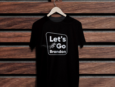 Logo Design: Let's Go Brandon branding business logo design businesslogo design iralogodesign logo logo design logodesign minimal tshirt vector