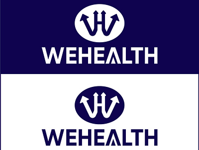 LOGO NAME: WEHEALTH business logo design businesslogo design flat ira logo design logo logo design logodesign minimal minimal logo design modern logo design vector